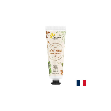Крем за ръце с масло от сладък бадем, масло от Ший, Алое Вера, 30 ml Fleurance Nature