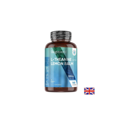 L-Теанин 400 mg + Маточина 100 mg Спокойствие и концентрация 180 капсули