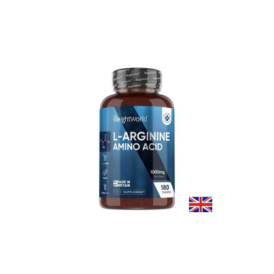 Мускулна функция - L-Аргинин, 1000 mg х 180 таблетки