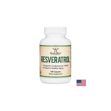 Resveratrol/ Ресвератрол, 120 капсули Double Wood