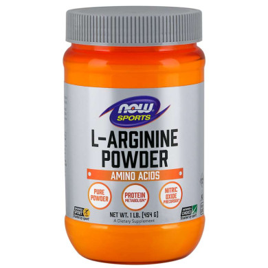 Now Sports - Arginine Powder / Аргинин на прах- 454 Г
