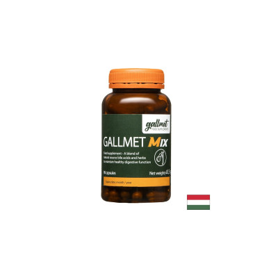 Храносмилане - Волска жлъчка и растителни екстракти, 90 капсули GALLMED