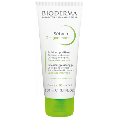 Bioderma Sebium Gel Gomman ексфолиращ почистващ гел 100ml