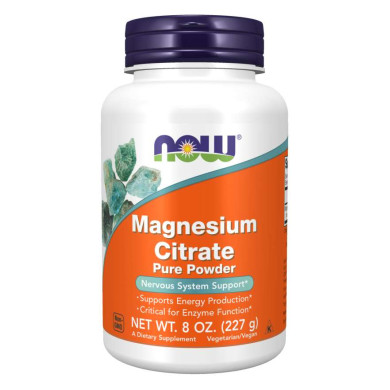 Now - Magnesium Citrate / Магнезиев Цитрат- 227 Г