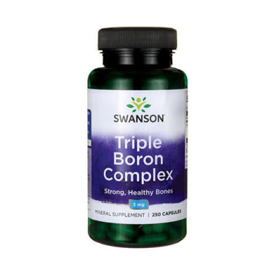 SWANSON Triple Boron Complex 3mg. / 250 Caps