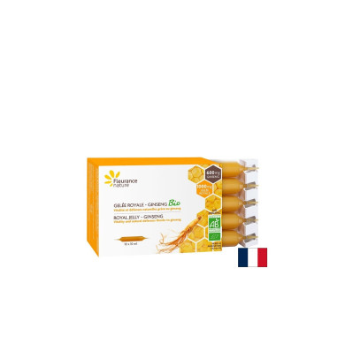 Имунитет и енергия - Пчелно млечице + Азиатски Женшен БИО, 10 ампули за пиене