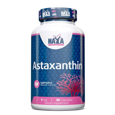 Haya Labs Astaxanthin / Астаксантин 5mg. / 30 caps.