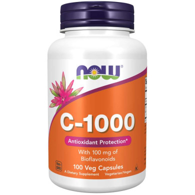 Now - Витамин C-1000 - 100 Капсули