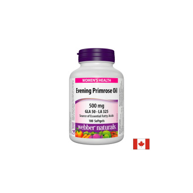 Вечерна иглика масло Ultra Prim, 500 mg х 180 софтгел капсули