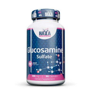 Haya Labs Glucosamine Sulfate / Глюкозамин Сулфат500mg. / 90 Caps.
