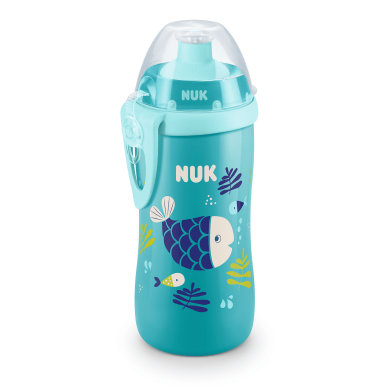 NUK Junior Cup 300мл, с клапа, 24 мес.+ , Chameleon