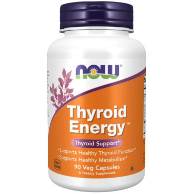 Now - Thyroid Energy - 90 Капсули