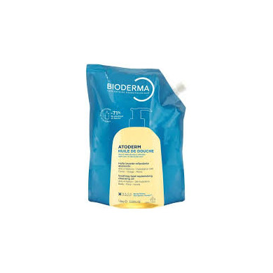 Bioderma Atoderm Refill Душ-олио за много суха и атопична кожа 1 литър