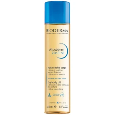 Bioderma Atoderm сухо олио за лице и тяло 2 в 1  150 мл