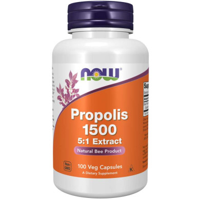 Now - Propolis 500 Мг / Прополис 500 мг - 100 Капсули