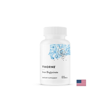 Желязодефицитна анемия - Желязо (бисглицинат), 25 mg х 60 капсули Thorne