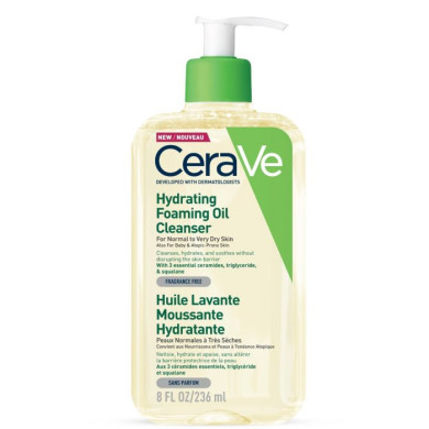 CeraVe Хидратиращо измиващо олио за лице и тяло 236 мл