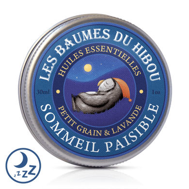 Les Baumes Du Hibou - Био Балсам За Масаж Спокоен Сън - 30 Мл