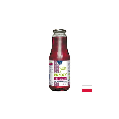 Сок от бреза с концентрат от нар, 990 ml
