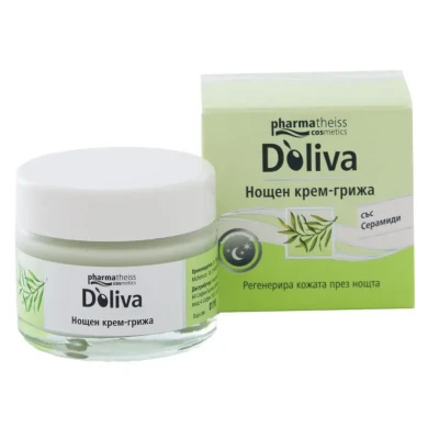 Doliva Подхранващ нощен крем за лице 50 ml