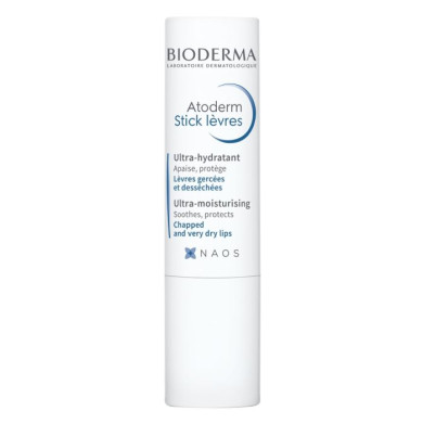 Bioderma Atoderm Lеvres овлажняващ стик за устни 4гр