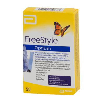 Тест Ленти FreeStyle Optium X 50