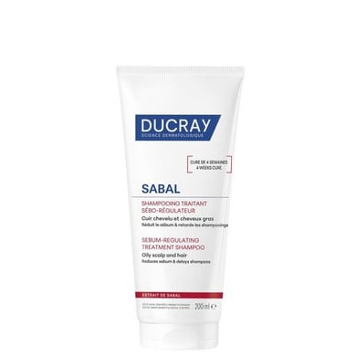Ducray Sabal Шампоан за мазна коса и скалп x200 мл