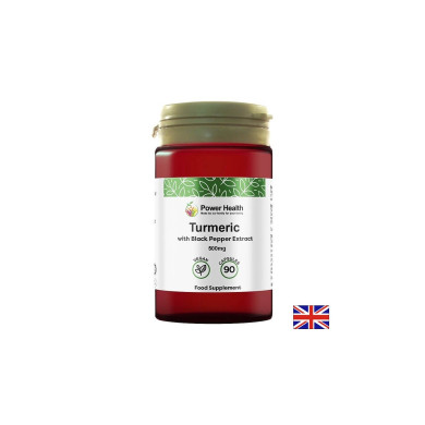 Куркума – За здрави стави и храносмилателен комфорт, 500 mg, 90 капсули