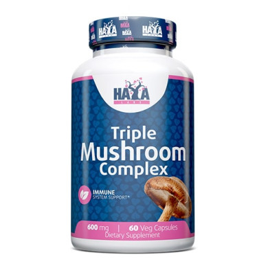 HAYA LABS Triple Mushroom Complex / 60 Vcaps