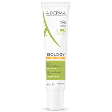 A-Derma Biology Nutri подхранващ крем 40мл