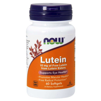 Now - Lutein / Лутеин- 60 Дражета