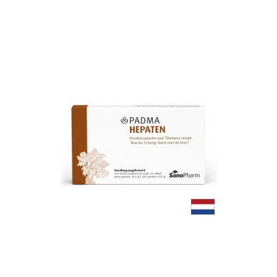 Padma Hepaten – Детоксикация и подкрепа за черния дроб, тибетска билкова формула, 40 капсули