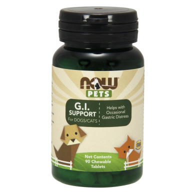 Now Pets - G.i. Support - 90 Chewable Tablets