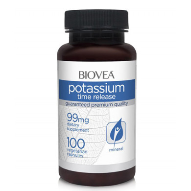 BIOVEA Potassium Time Release / 100 Caps