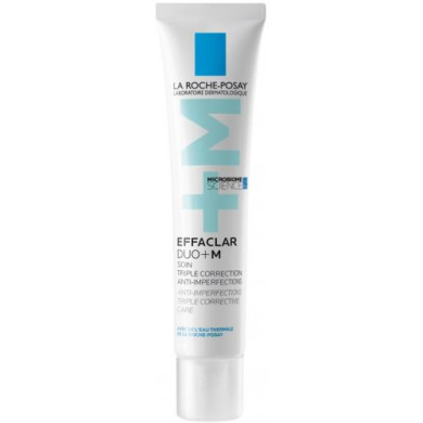 La Roche-Posay Effaclar DUO + M Tройна коригираща грижа за мазна кожа, склонна към акне 40 ml