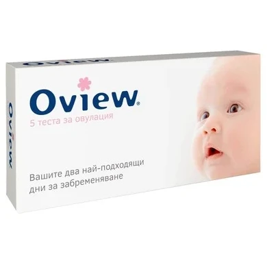 ТЕСТ ЗА ОВУЛАЦИЯ OVIEW Х 5