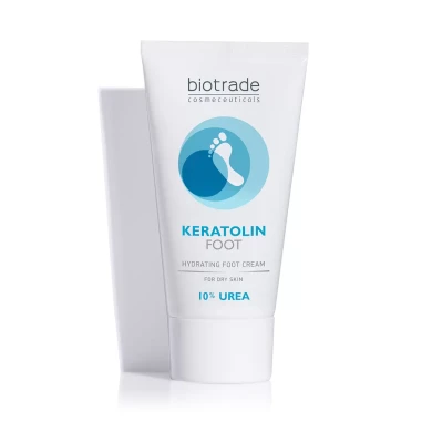 BIOTRADE Keratolin Foot 10% Urea хидратиращ крем за крака 50мл