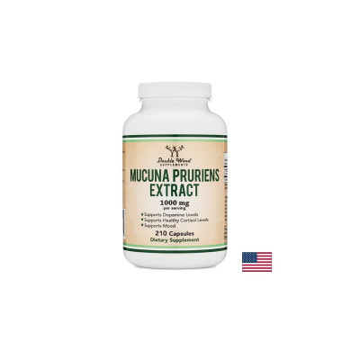 Mucuna pruriens extract/ Екстракт от мукуна, 210 капсули Double Wood
