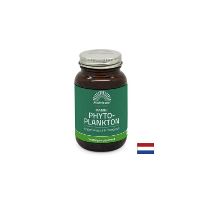 Антиоксидант - Морски фитопланктон, 60 капсули Mattisson Healthstyle