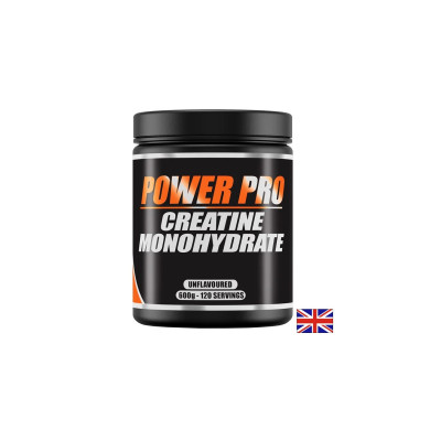 Креатин монохидрат Power Pro Сила и мускулен растеж 5000 mg, 600 g прах, 120 дози