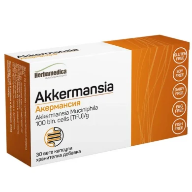 Акермансия пробиотик x 30 капсули Herbamedica