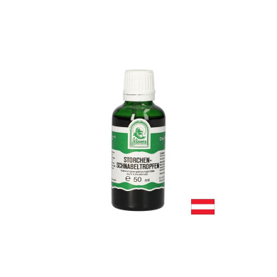 Грижа за кожата и стомаха - Гераниум (индрише), 50 ml, капки
