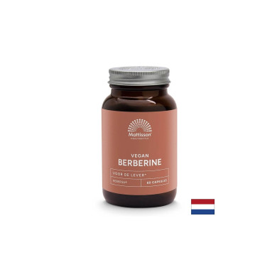 Контрол на кръвната захар и холестерола - Берберин, 500 mg х 60 капсули