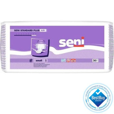 Seni Standard AIR Plus *S, 30бр Универсални пелени за възрастни