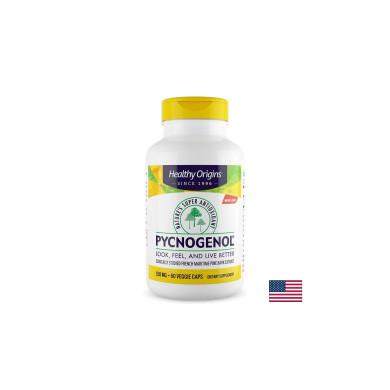 Пикногенол Pycnogenol® – Екстракт от кора на френски морски бор, 150 mg, 60 растителни капсули