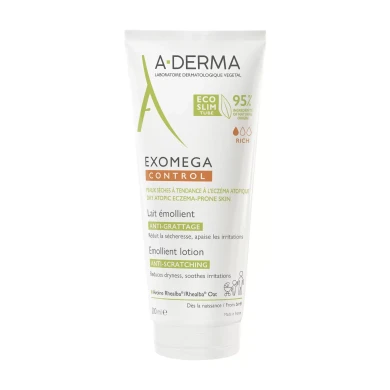 A-Derma Exomega Control Емолиентен лосион еко опаковка 200мл