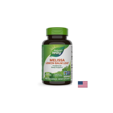 Melissa Lemon Balm Leaf/ Маточина (лист) 500 mg х 100 капсули Nature’s Way