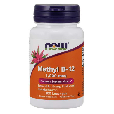 Now - Methyl B-12 / 1000 Мкг - 100 Дражета