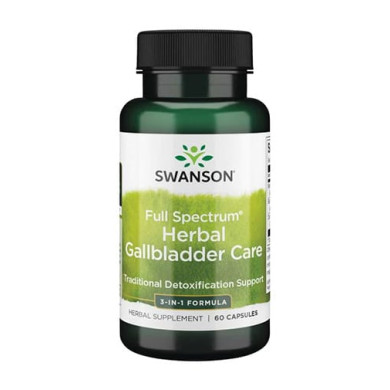 SWANSON Full Spectrum Herbal Gallbladder Care / 60 Caps