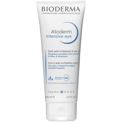 Bioderma Atoderm Intensive Eye интензивна грижа за очи 3 в 1 против раздразнения 100 мл